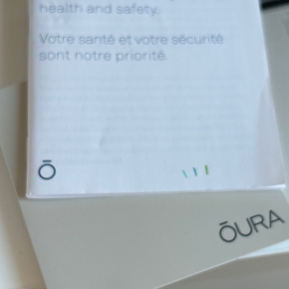 Oura Ring  Gen 3 Horizon Rose Gold size 10 - Picture 7 of 8